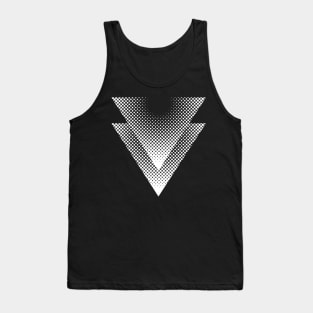 geometric triangles designdesign Tank Top